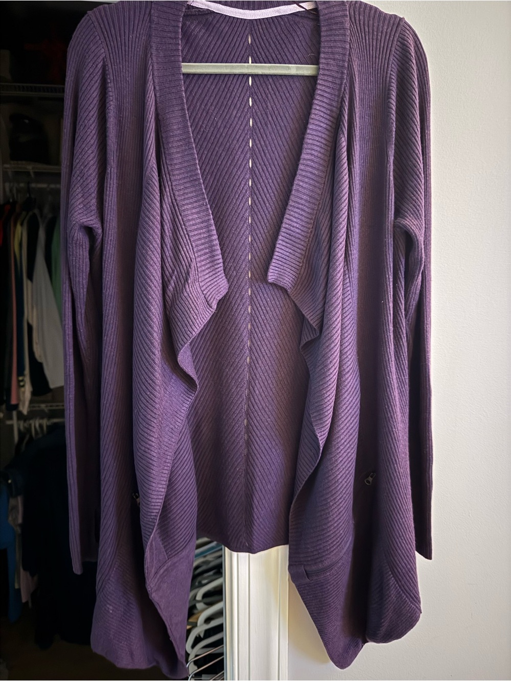 Lululemon Plum sweater-small - Picture 5 of 10